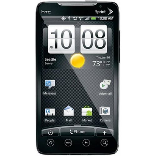 에이치티씨 Sprint HTC Evo 4G Android Cell Phone (Black), Without Contract