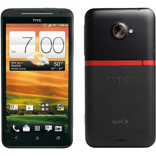 에이치티씨 HTC Evo 4G LTE 16GB Sprint CDMA Dual-Core Android Smartphone w/Beats Audio Sound and Built-in Kickstand - Black