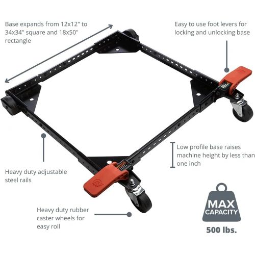 에이치티씨 Adjustable Mobile Base HTC2000 for Power Tools by HTC