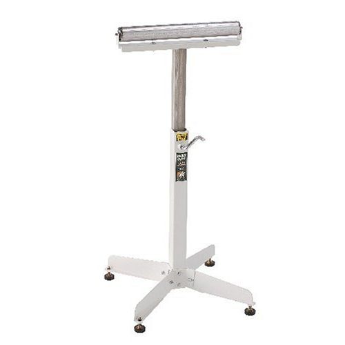 에이치티씨 Adjustable Pedestal Roller Material Support Stand HTC HSS-10, with a 16” Ball Bearing Roller