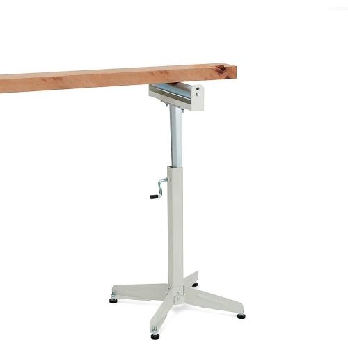 에이치티씨 Adjustable Pedestal Roller Material Support Stand HTC HSS-10, with a 16” Ball Bearing Roller