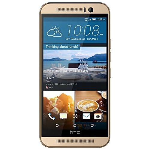 에이치티씨 HTC One M9 32GB Unlocked GSM 4G LTE Smartphone w/ 20MP Camera - Amber Gold