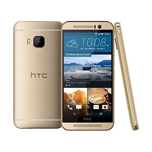 에이치티씨 HTC One M9 32GB Unlocked GSM 4G LTE Smartphone w/ 20MP Camera - Amber Gold