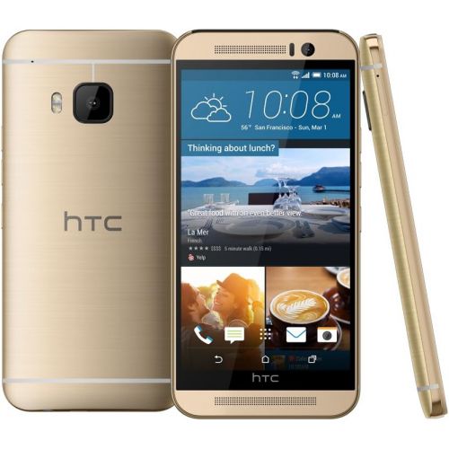 에이치티씨 HTC One M9 32GB Unlocked GSM 4G LTE Smartphone w/ 20MP Camera - Amber Gold