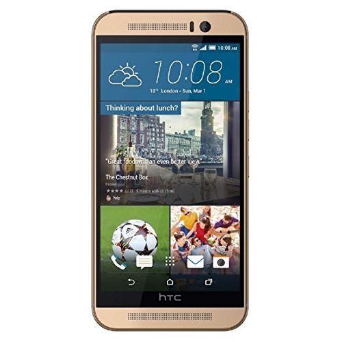 에이치티씨 HTC One M9 32GB Unlocked GSM Android Smartphone w/ 20MP Camera - Amber Gold