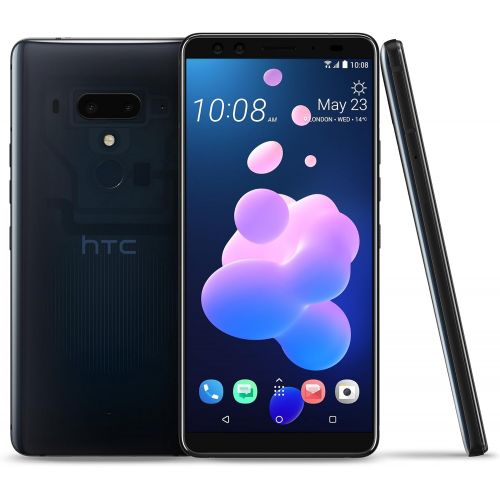 에이치티씨 HTC U12+ Factory Unlocked Phone - 6 Screen - 64GB - Translucent Blue (U.S. Warranty)