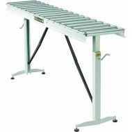 HTC HRT-70 Adjustable Folding Roller Conveyor Table 66-Inch length by 15-Inch wide 17-Ball Bearing Rollers