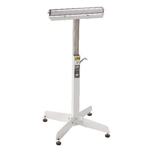 에이치티씨 Adjustable Pedestal Roller Material Support Stand HTC HSS-10, with a 16” Ball Bearing Roller