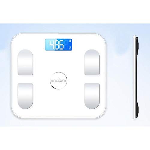  HTDZDX Electronic Scales Home Precision Electronic Weight Scale Adult Intelligent Body Fat Called Human Body Small Weight Loss Health Female Test Fat USB Charging (Color : Pink)