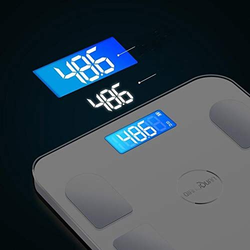  HTDZDX Electronic Scales Home Precision Electronic Weight Scale Adult Intelligent Body Fat Called Human Body Small Weight Loss Health Female Test Fat USB Charging (Color : Pink)