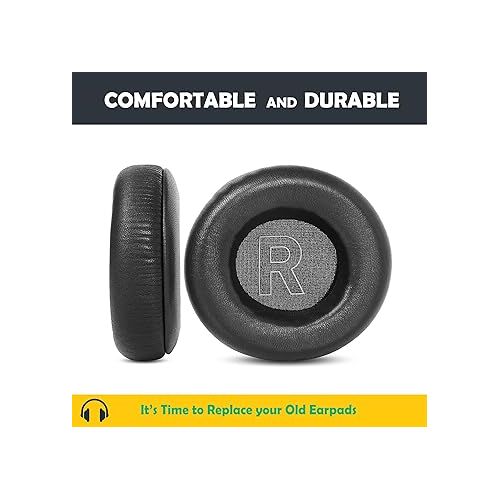  Earpads Replacement Cushion Compatible with B&O Beoplay H9 3rd Gen Headset (Not Compatible Beoplay H9) Lambskin Ear pads with Premium Sheepskin Leather&Memory Foam