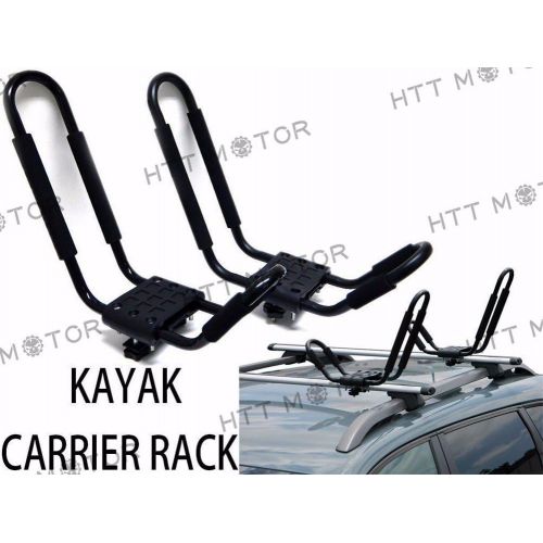  HTTMT Kayak-1(1P)- J-Bar Rack HD Kayak Carrier Canoe Boat Surf Ski Roof Top Mount Car SUV Crossbar