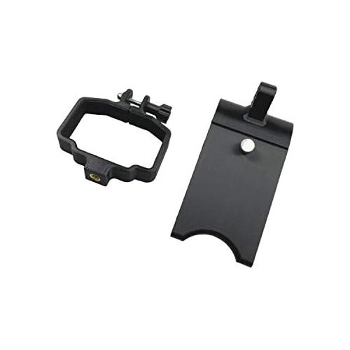  HUANRUOBAIHUO-HAT HUANRUOBAIHUO Handheld Gimbal Stabilizer 1/4 Screw Holder Bracket Remote Control Mount for DJI Mavic Mini 2 Accessorie Quadcopters Accessories (Color : Black)