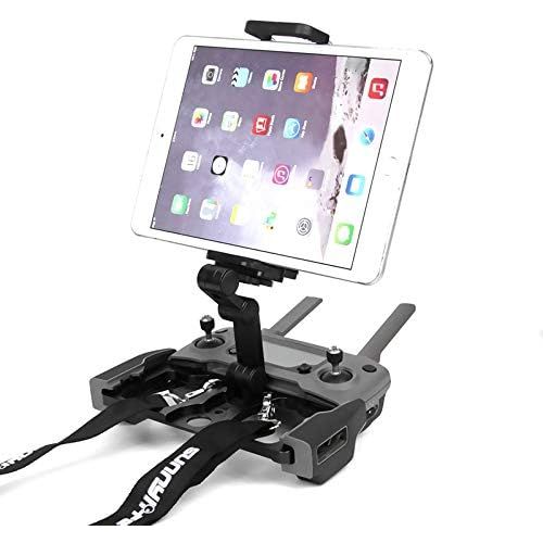  HUANRUOBAIHUO-HAT HUANRUOBAIHUO Remote Control Bracket Mount Phone Tablet Clip Aluminum Holder for DJI Mavic Mini/Air/Pro 1/ Spark/Mavic 2 Pro & Zoom Drone Quadcopters Accessories (Color : Red)