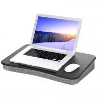HUANUO Lap Desk - Portable Laptop Stand with Pillow Cushion, Use as Computer Riser, Book Stand, Snack Tray on Bed or Sofa, Tablet Stand with Anti-Slip Strip for Home Office Students Trave