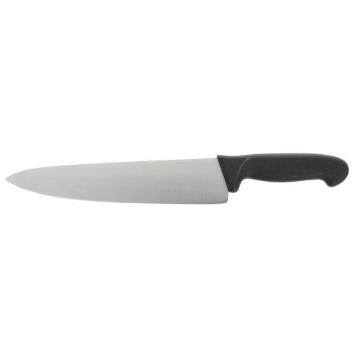  Hubert HUBERT Chefs Knife with Black Plastic Handle Stainless Steel- 10 L Blade