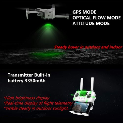  Hubsan ZINO 2 Plus Drone with 4k camera for Adults,Portable GPS Drone for Beginner with 33mins Flight Time,Transmission 9 Km,3-axis Detachable Gimbal,Low Power Failsafe Mode, Hover