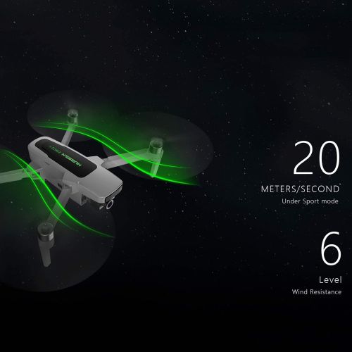  Hubsan Zino 2 Plus Drone with 3-Axis Gimbal 4K 60FPS UHD Camera, GPS FPV Live Video RC Quadcopter for Adults, 9KM Transmission, Auto Return Home, 35mins Flight Time