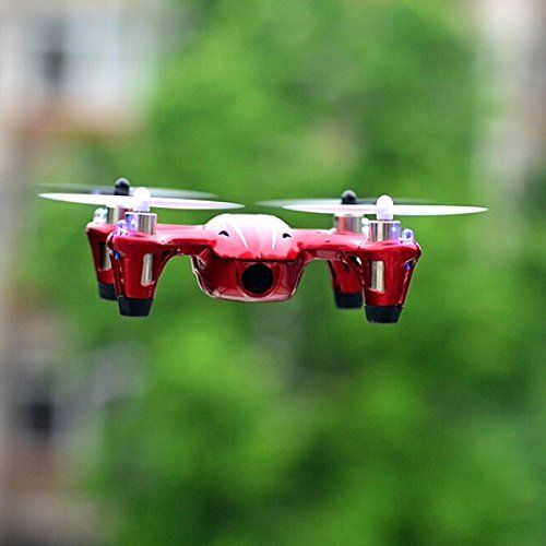  HUBSAN Hubsan X4 H107C HD 2MP Camera 2.4G 4CH 6 Axis Gyro RC Quadcopter RedWhite