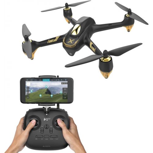  HUBSAN H501A+ X4 Drone Brushless WiFi GPS and App Compatible 6 Axis Gyro 1080P HD Camera RTF Quadcopter (Upgraded Version H501A+)