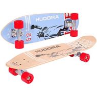 HUDORA Longboard Skateboard Cruiser - ABEC 7 - Skateboard - 12801