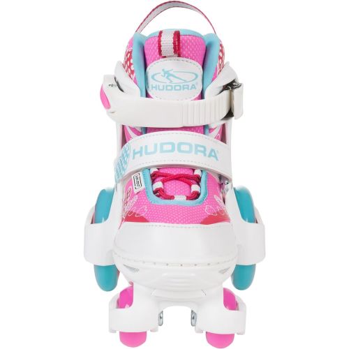  HUDORA My First Quad Girl Roller Skates, Size Y9-Y12