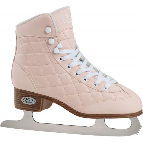  Hudora Womens and Girls Ice Skates Julia Pink/White Size 38 - Ice Skates,