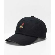 HUF Parrot Black Strapback Hat