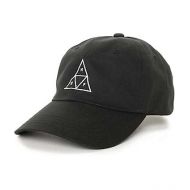 HUF Triangle Black Baseball Strapback Hat
