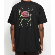 HUF Roses Classic H Black T-Shirt