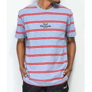 HUF Golden Gate Stripe Knit Blue T-Shirt