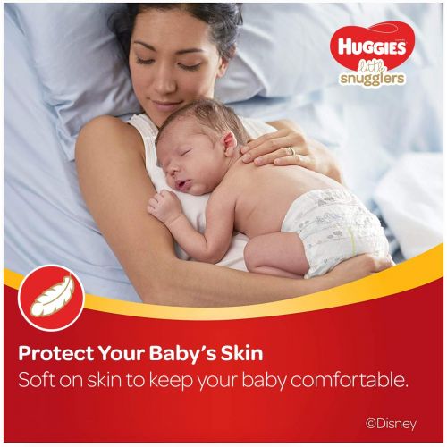 하기스 [아마존베스트]Huggies Little Snugglers Baby Diapers, Size 4 (22-37 lb.), 22 Ct, Jumbo Pack (Packaging May Vary)