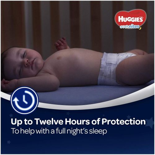 하기스 [아마존베스트]Huggies HUGGIES OverNites Diapers, Size 6, 48 ct., Overnight Diapers (Packaging May Vary)