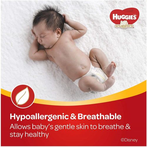 하기스 [아마존베스트]Huggies Little Snugglers Baby Diapers, Size 2 (up to 12-18 lb.), 180 Ct, Economy Plus Pack (Packaging May Vary)