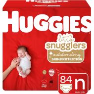 [아마존베스트]Huggies Little Snugglers Baby Diapers, Size Newborn (fits up to 10 lb.), 84 Ct, Giga Jr Pack (Packaging may Vary)
