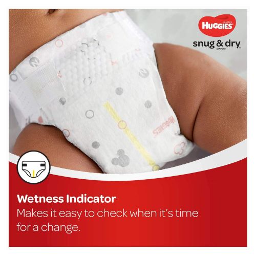 하기스 [아마존베스트]Huggies Snug & Dry Baby Diapers, Size Newborn (fits up to 10 lb.), 132 Count, Giga Jr Pack (Packaging May Vary)