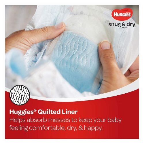 하기스 [아마존베스트]Huggies Snug & Dry Baby Diapers, Size Newborn (fits up to 10 lb.), 132 Count, Giga Jr Pack (Packaging May Vary)