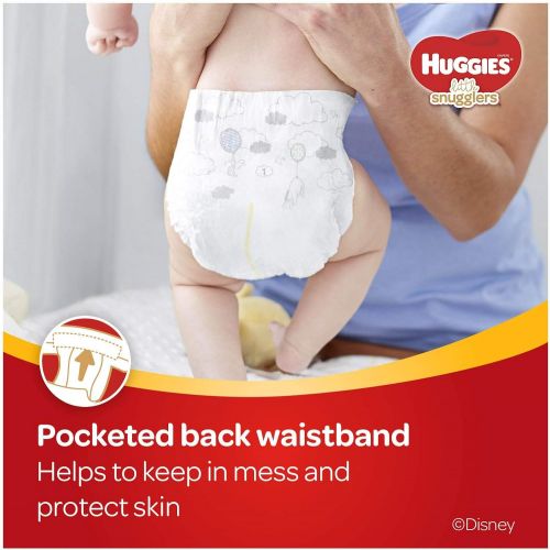 하기스 [아마존베스트]Huggies Little Snugglers Baby Diapers, Size 1 (up to 14 lb.), 96 Ct, Giga Jr Pack (Packaging May Vary)