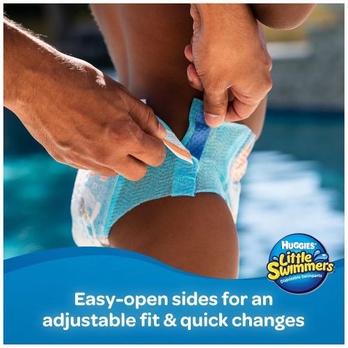 하기스 [아마존베스트]Huggies Little Swimmers Disposable Swim Diapers, Swimpants, Size 5-6 Large (Over 32 lb.), 34 Ct. (Packaging May Vary)