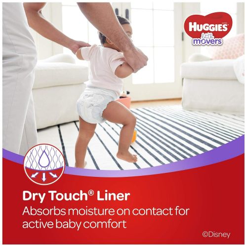 하기스 Huggies Little Movers Baby Diapers, Size 6, 104 Ct, One Month Supply