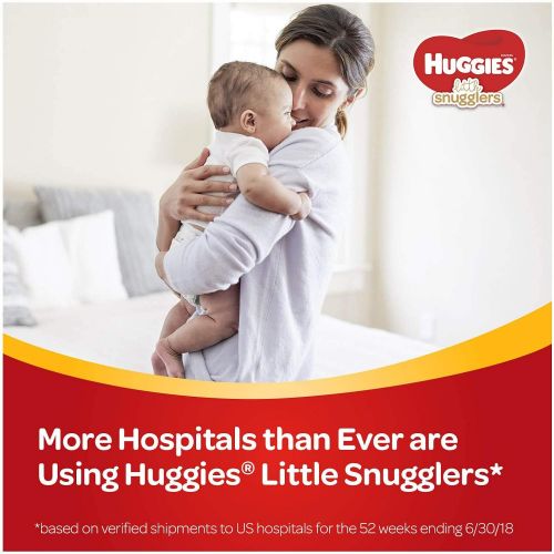 하기스 Huggies Little Snugglers Baby Diapers, Size Newborn, 84 Ct