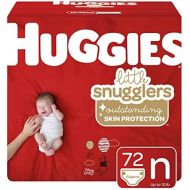 Huggies Little Snugglers Baby Diapers, Size Newborn, 72 Ct