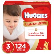 Huggies Little Snugglers Baby Diapers, Size 3, 124 Count, GIANT PACK (Packaging May Vary)