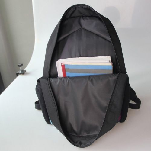  HUGS IDEA 3D Printing Dogs Cute School Bookbag Travel Backpack