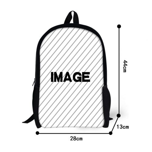  HUGS IDEA Cute Kids School Bag Shoulder Bookbag Cat Printing Backpack for Teen Boys Girls