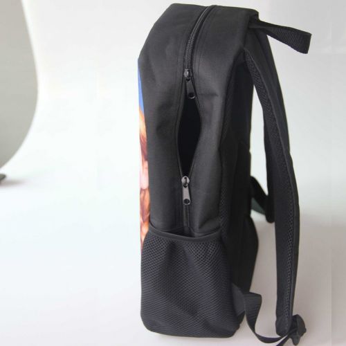  HUGS IDEA Cute Kids School Bag Shoulder Bookbag Cat Printing Backpack for Teen Boys Girls