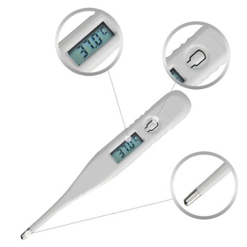  Fieberthermometer, Huhu833 Digital LCD Thermometer Temperaturmessung Medizinisches Thermometer Digital fuer Baby Kinder Erwachsenen objekt mit Fieber Indikator