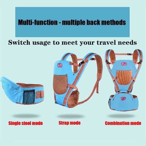  HUIGE Baby Carrier Hip Seat Sling,Safe Backpack Carriers Back Pain Support,for Infant, Child, Toddler