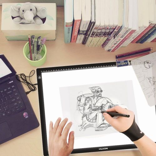  [아마존베스트]Huion Elastisch(Freie Groesse) Antifouling-Handschuh fuer Grafiktablett Graphics Tablet Pen-Monitor Drawing Tablet Light Box Verfolgenbrett - Cura