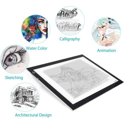  HUION Huion A3 Light Box for Tattoo Tracing - AC Powered